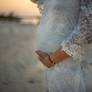 Lace Maternity Dress